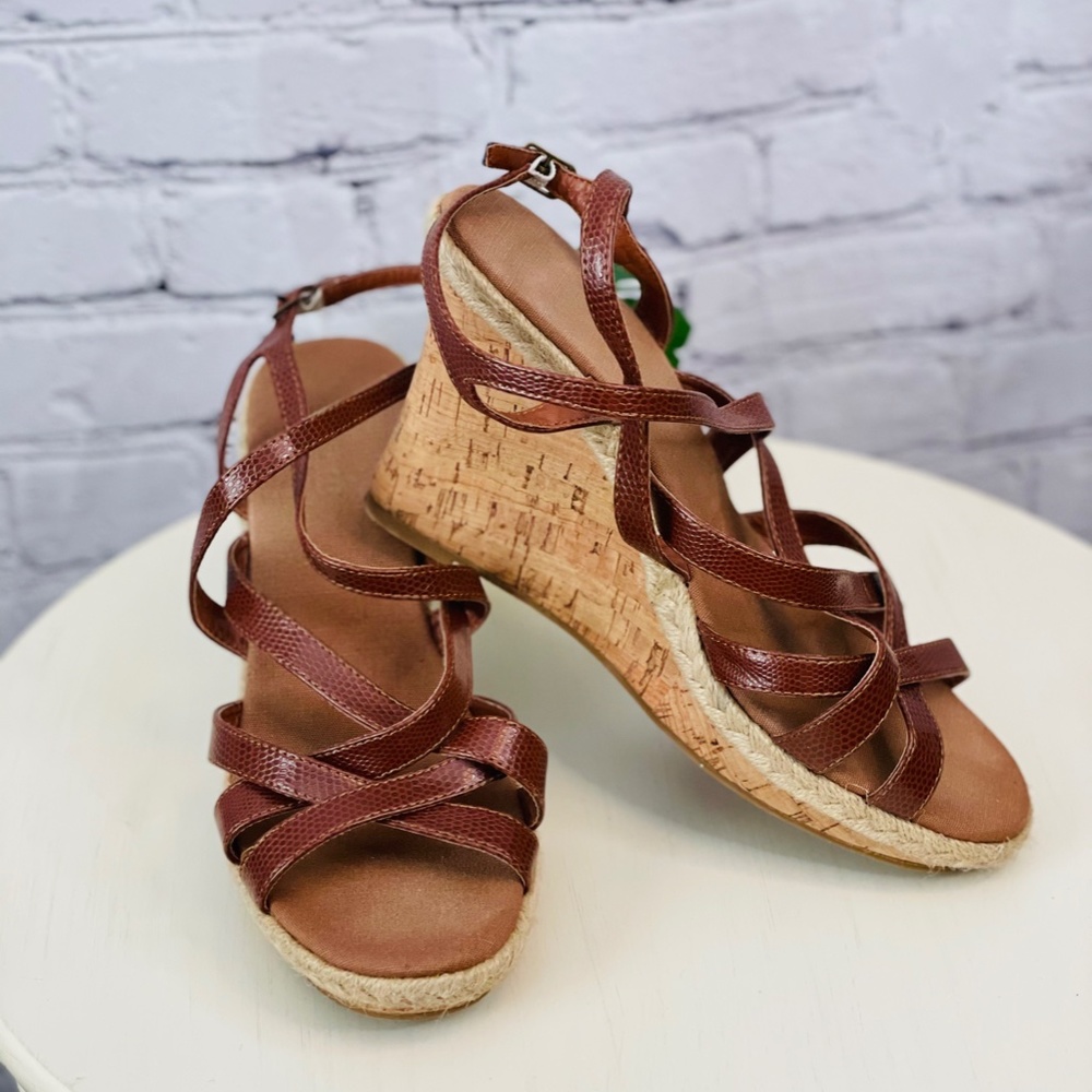 Cute cork wedges